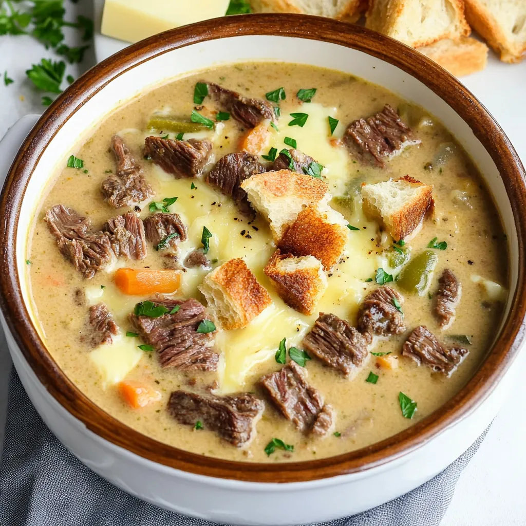 Creamy Philly Soup