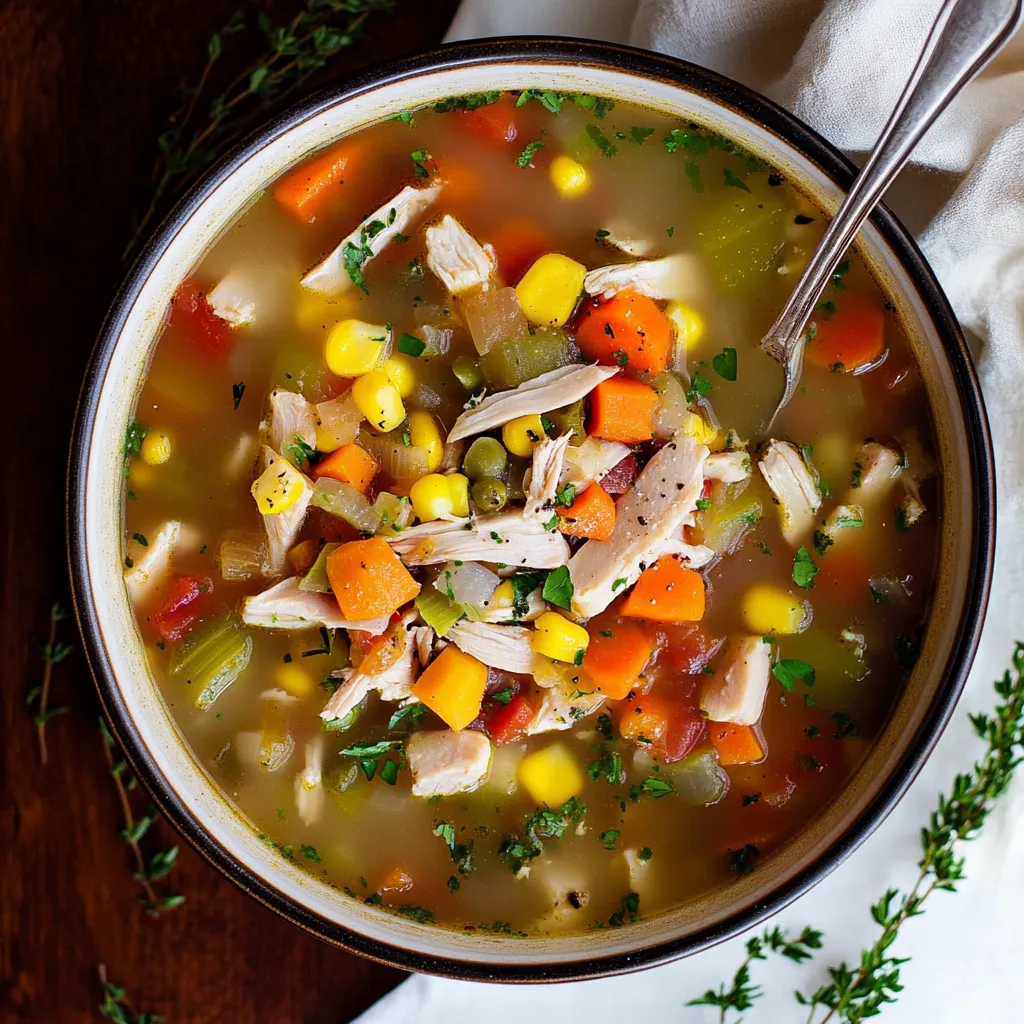Turkey Veg Mix Soup