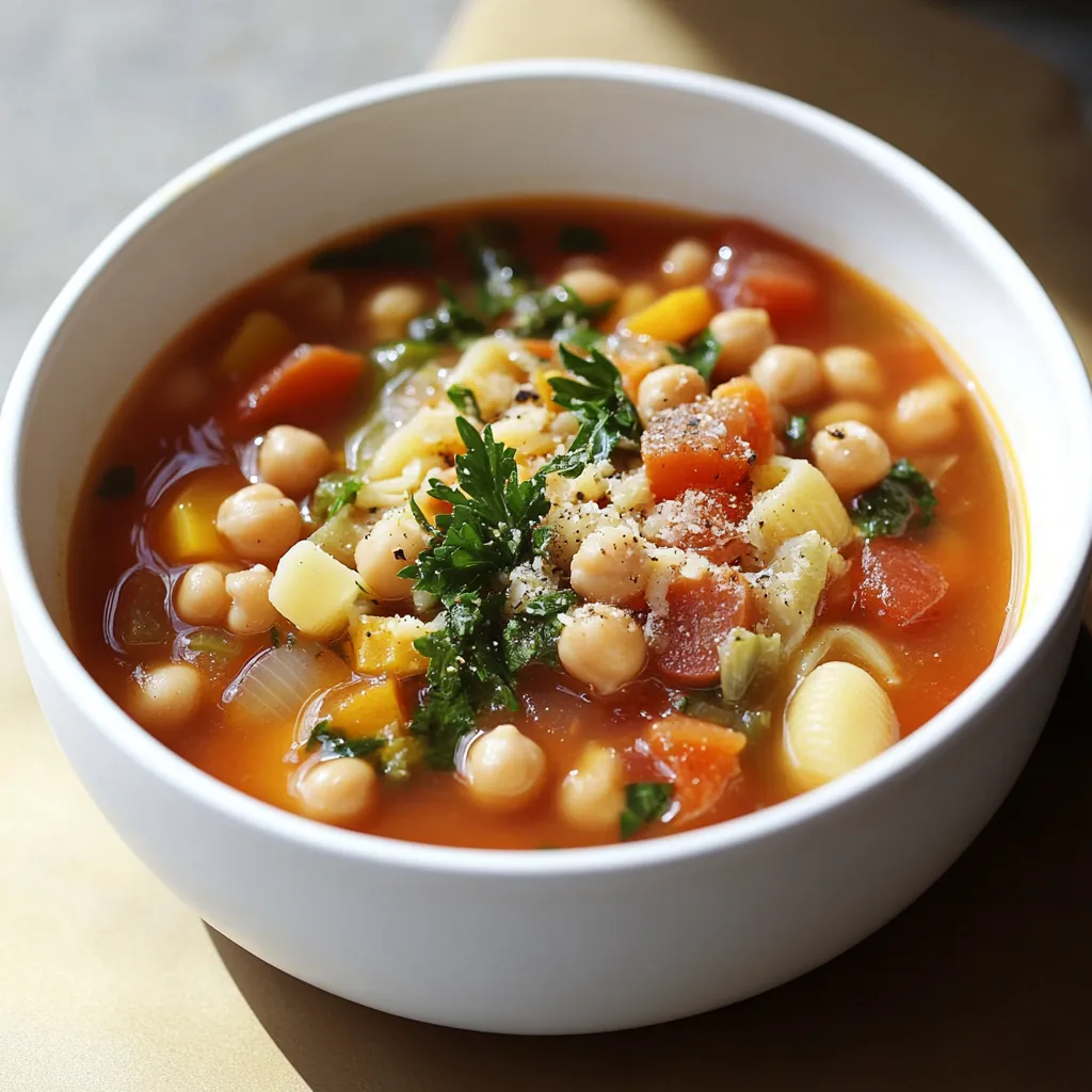 Hearty Minestrone Soup