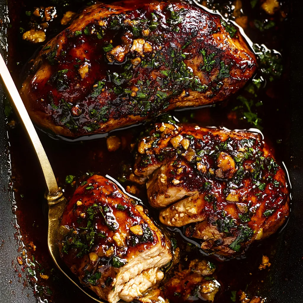 Spicy Honey Glazed Chicken Breasts