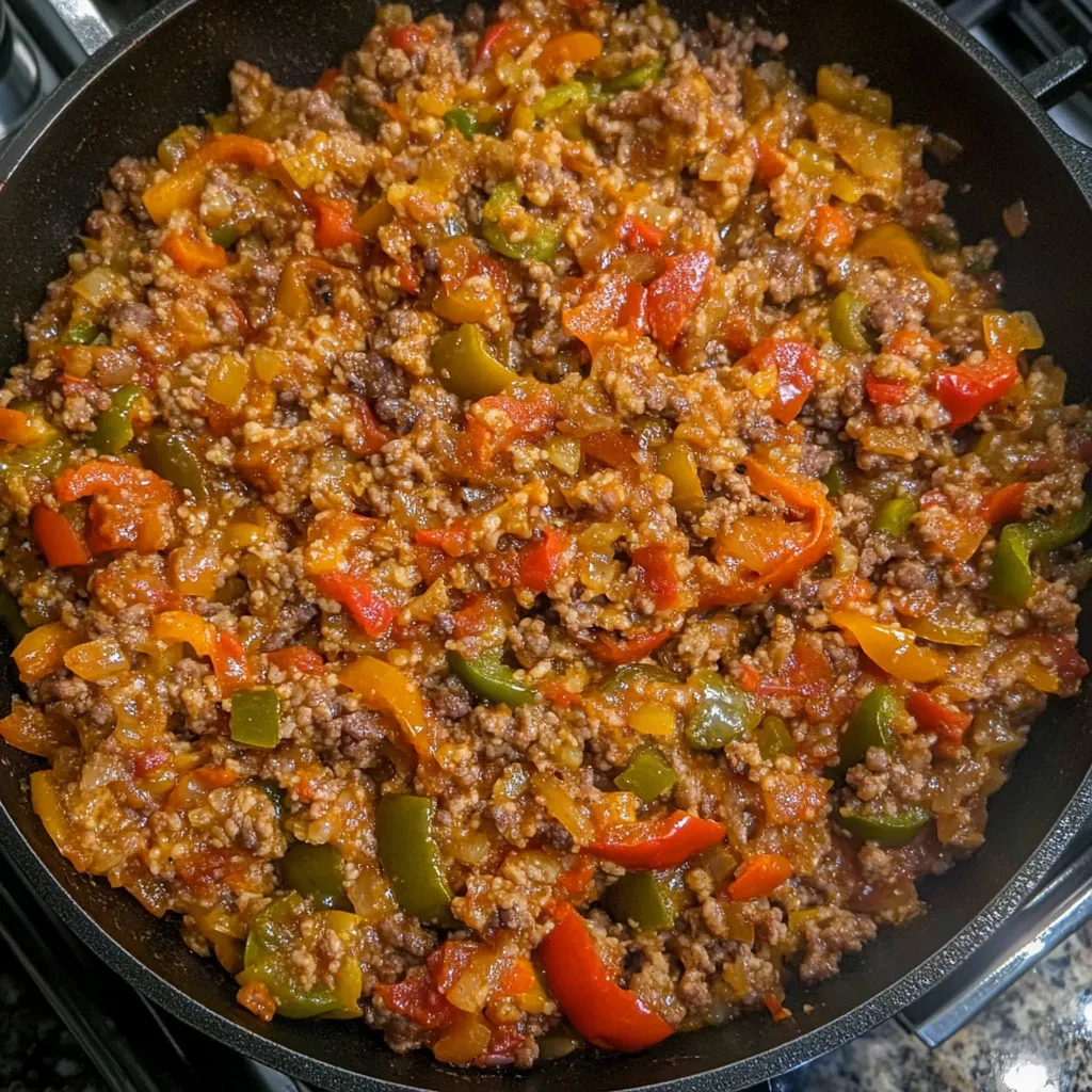 Cozy Unstuffed Pepper Dish