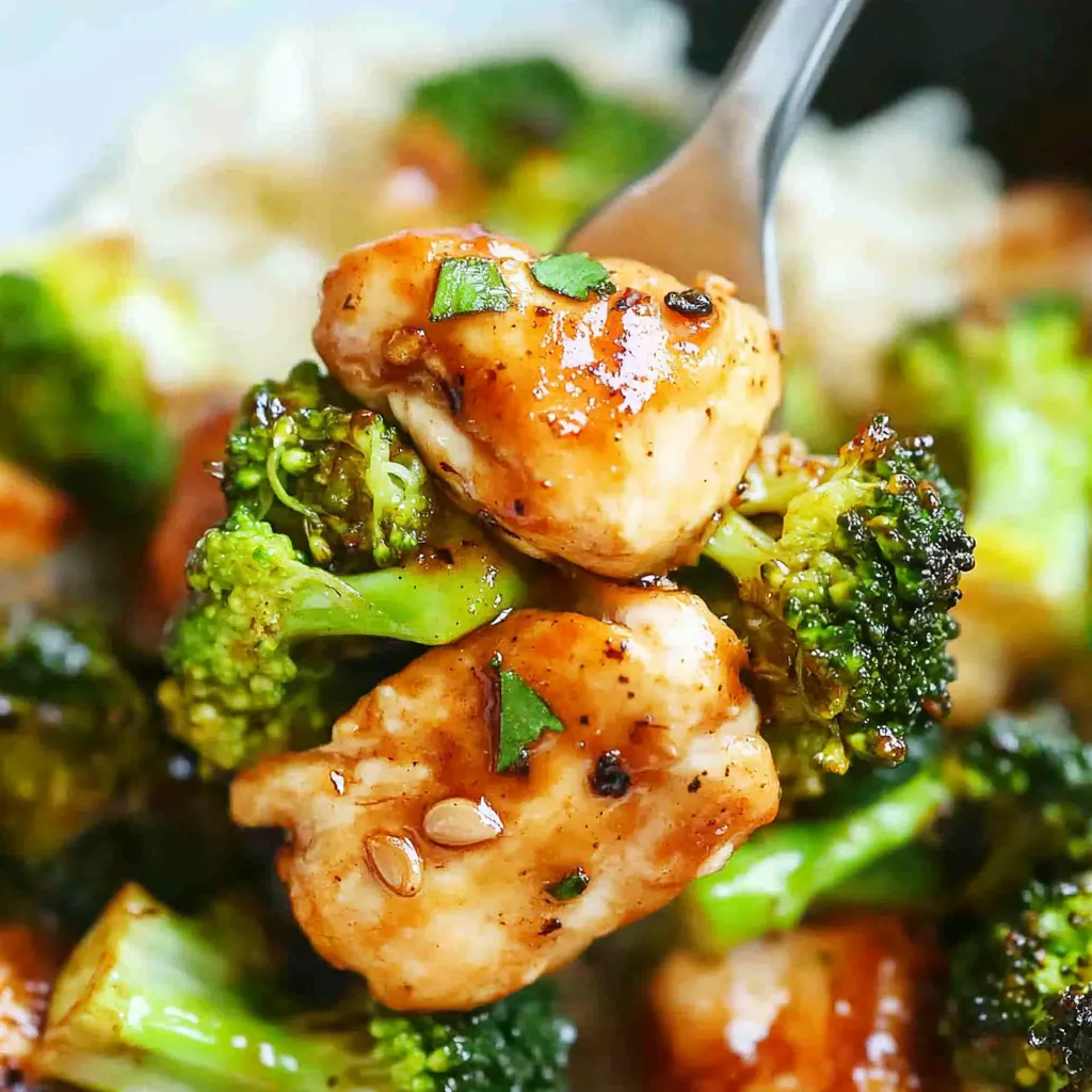 Air Fryer Chicken and Broccoli