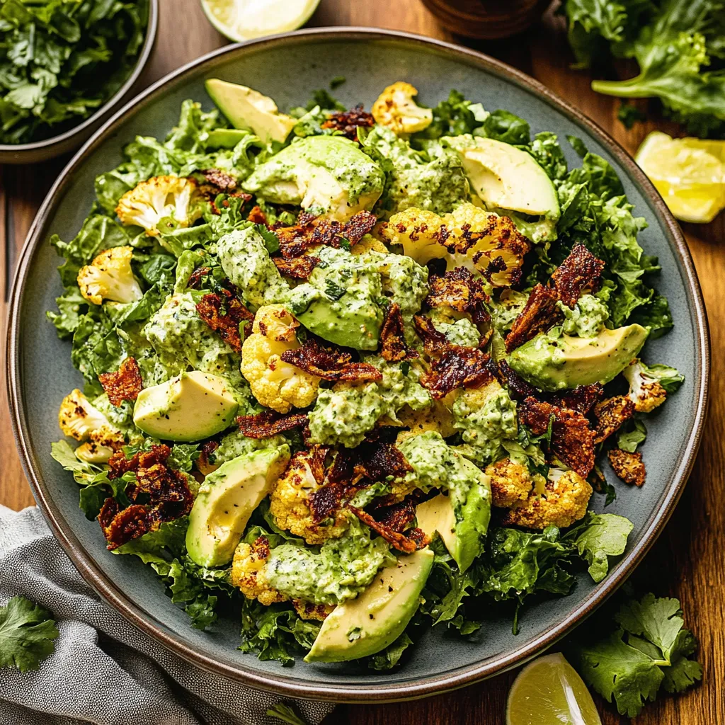 Cauliflower Green Goddess Dressing