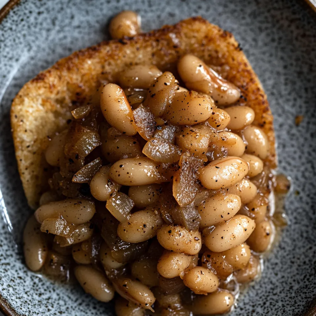 Savory Vegan Onion Toast