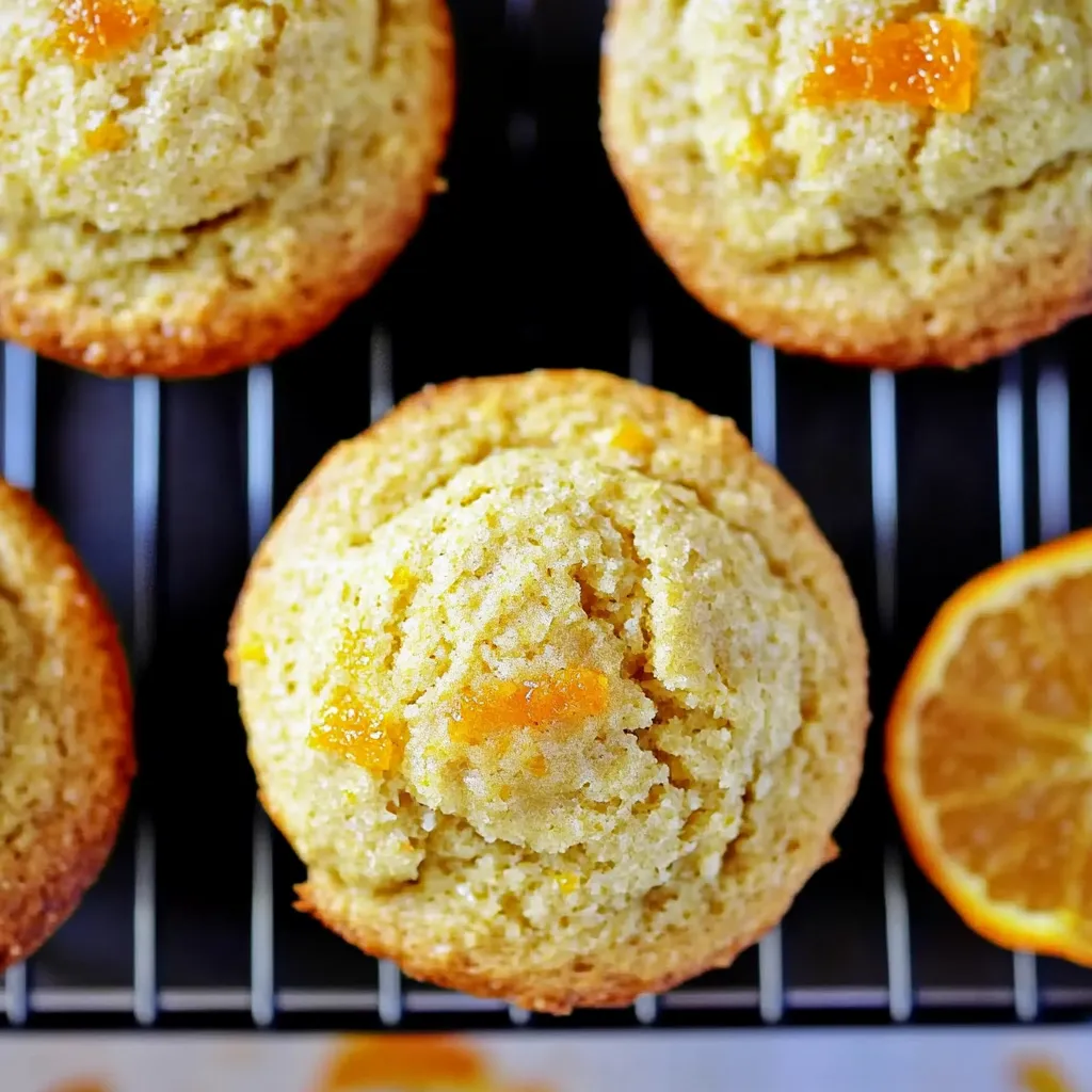 Tasty Citrus Muffins Fresh From Oven