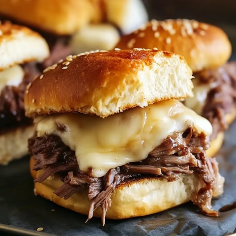 Melty French Dip Sliders